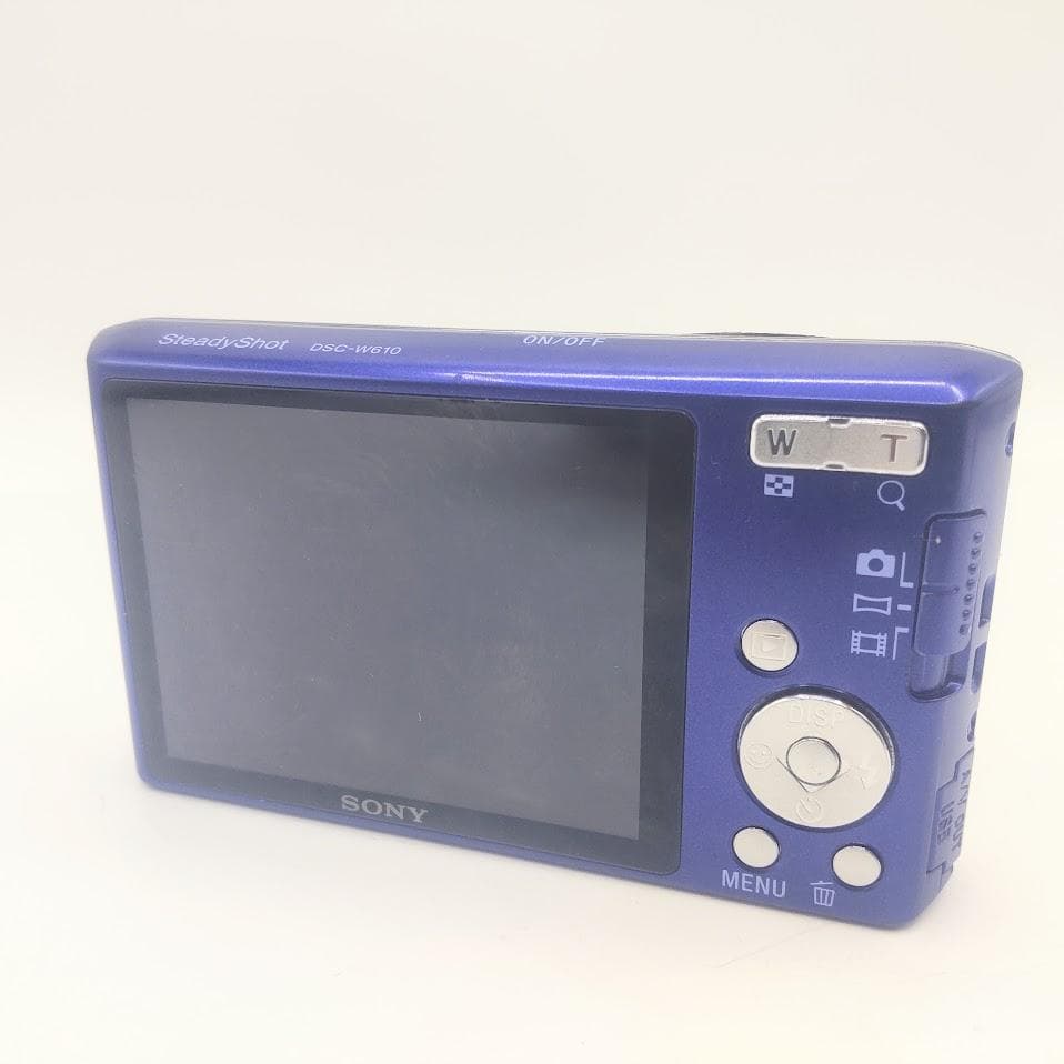 ★箱付★ Sony ソニー デジカメ DSC−W610 パープル