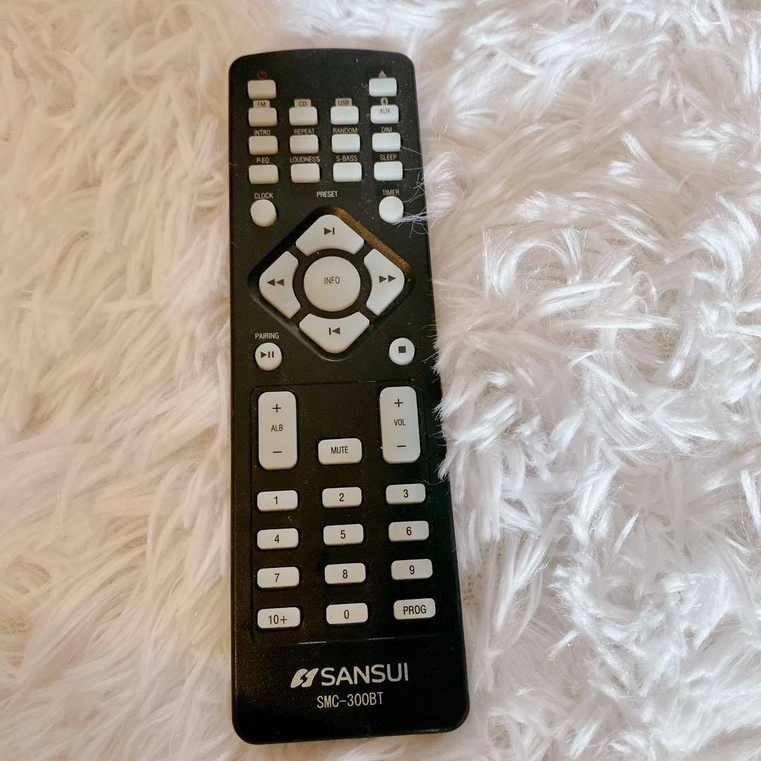 SANSUI 真空管ハイブリッドアンプ SMC-300BT CDステレオシステム