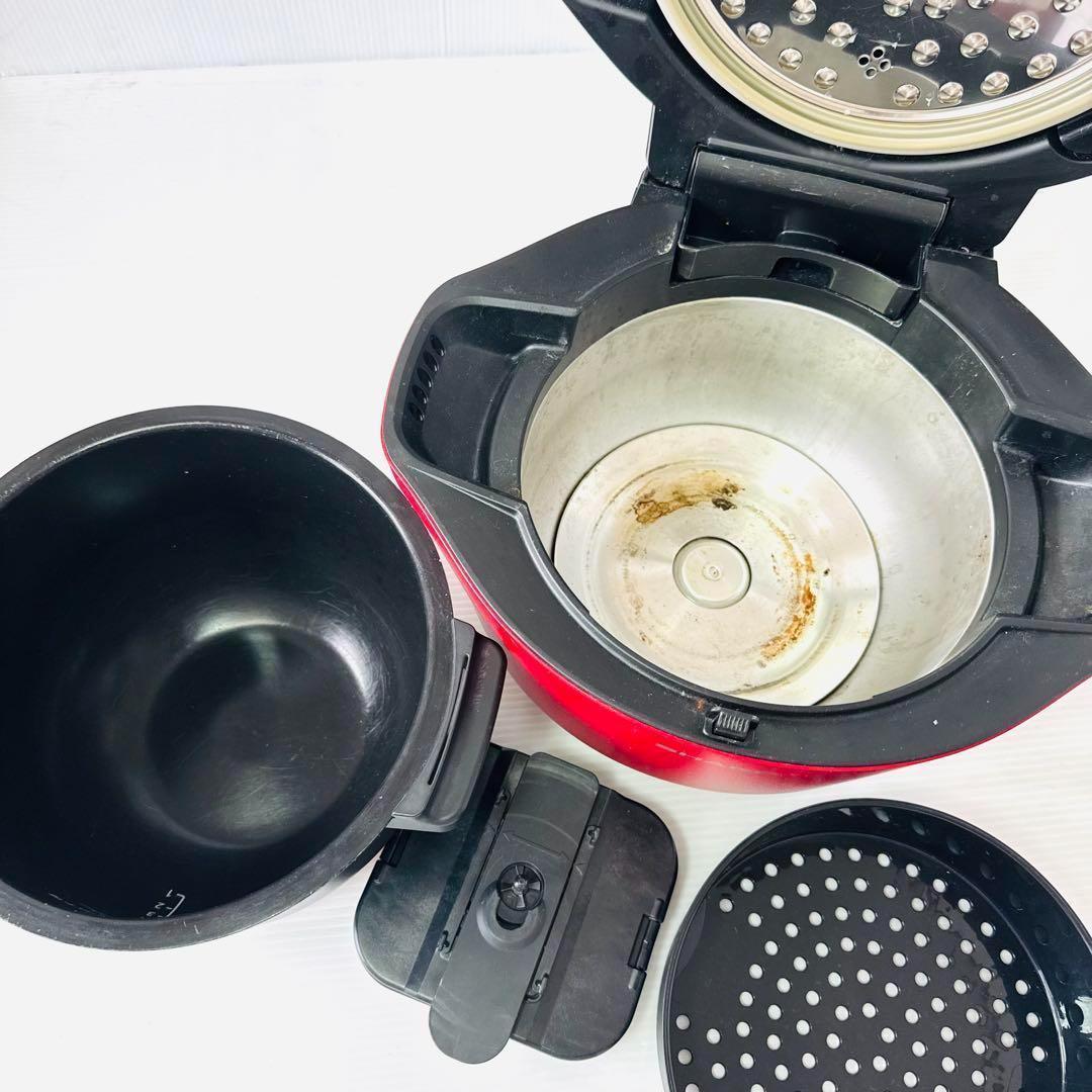 SHARP 水なし自動調理鍋 ヘルシオ 2.4Lタイプ KN-HW24G-R