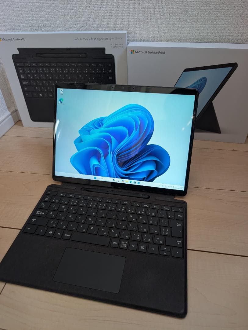 Microsoft SurfacePro8 ＆ スリムペン2付きキーボードカバー