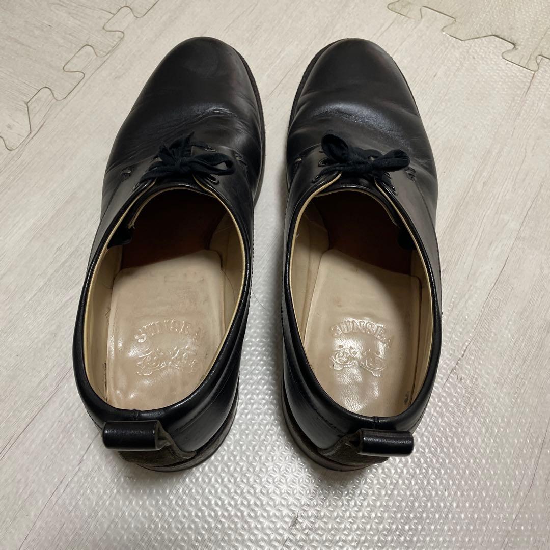 sunsea LACE-UP PLAIN TOE SHOES レザーシューズ