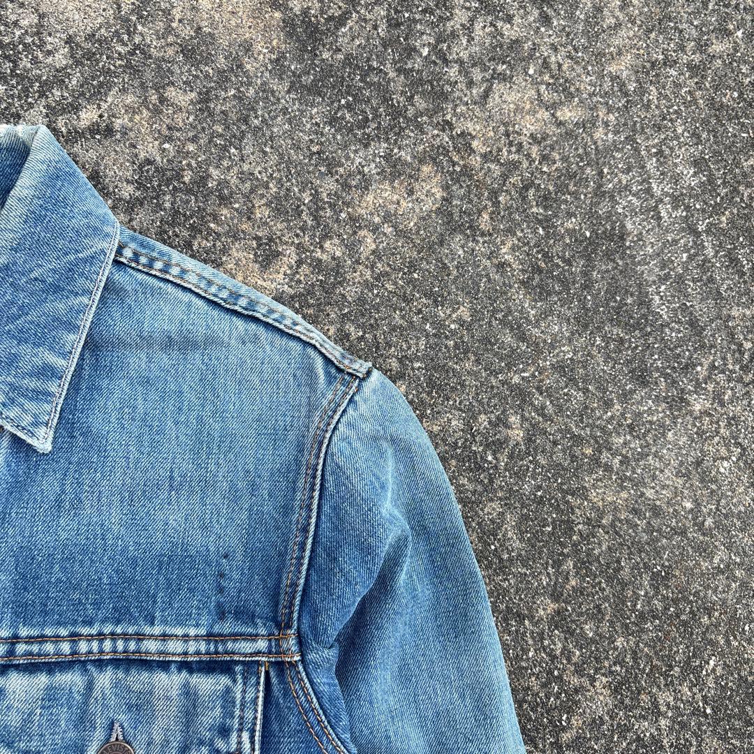 60s LEVI'S 70505 BIGE 4th デニム ジャケット 極東
