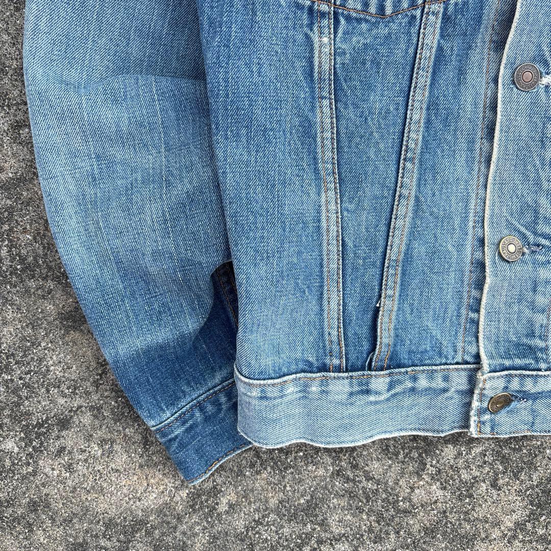 60s LEVI'S 70505 BIGE 4th デニム ジャケット 極東