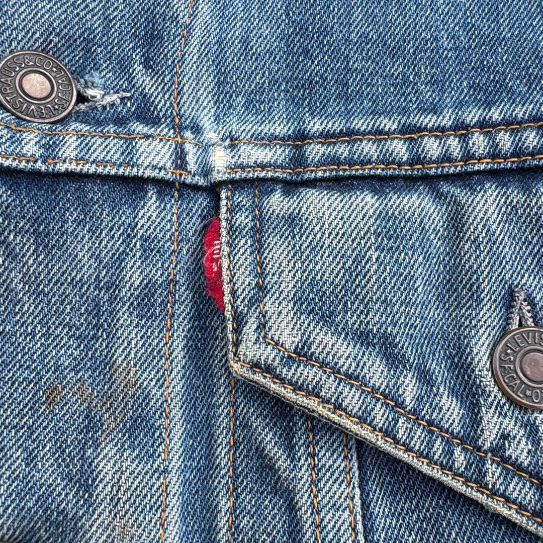 60s LEVI'S 70505 BIGE 4th デニム ジャケット 極東