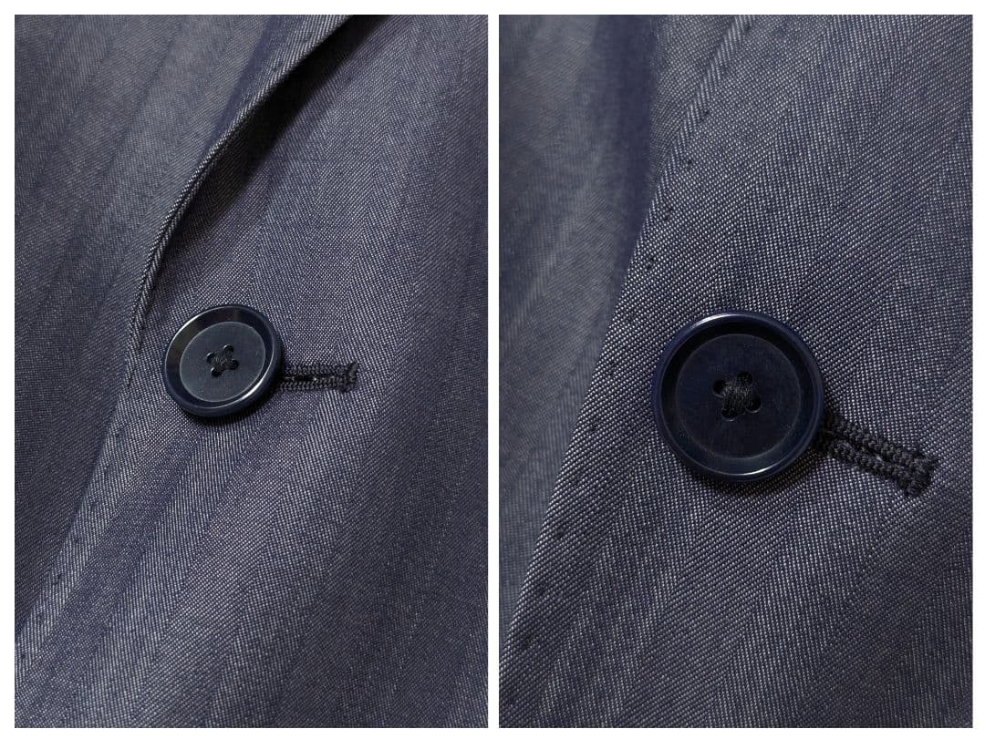 超高級約8万★未使用★TOMORROWLAND　シャンブレーテーラードジャケット