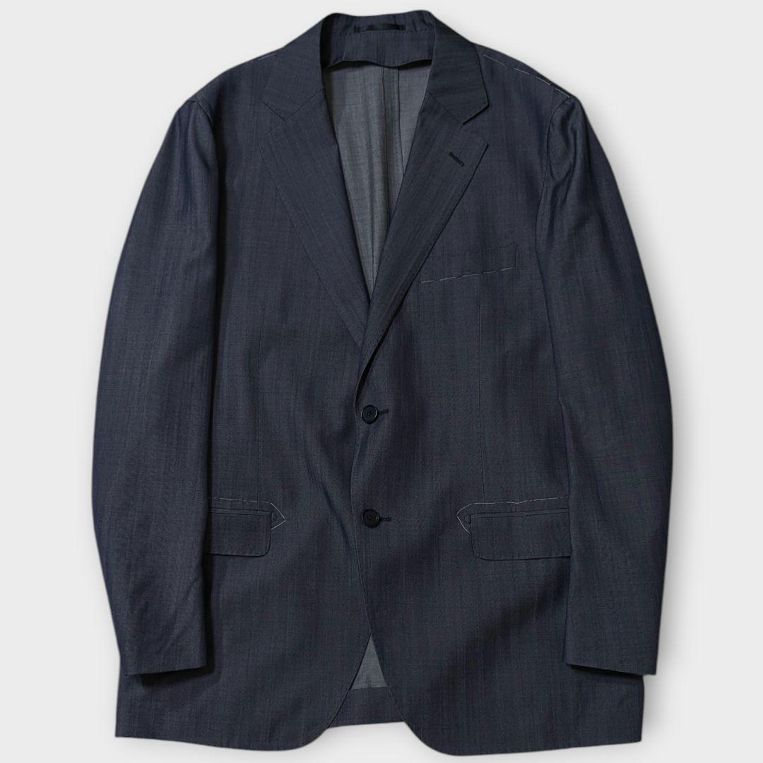 超高級約8万★未使用★TOMORROWLAND　シャンブレーテーラードジャケット