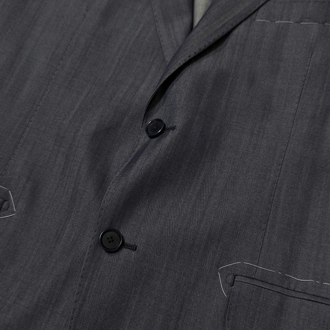 超高級約8万★未使用★TOMORROWLAND　シャンブレーテーラードジャケット