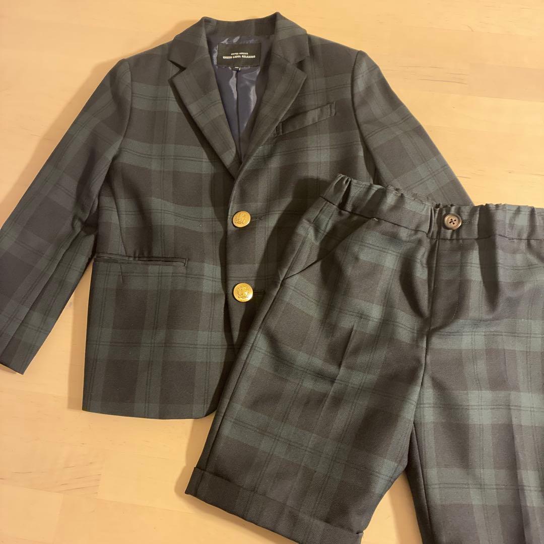 greenlabelrelaxing卒園式用スーツ