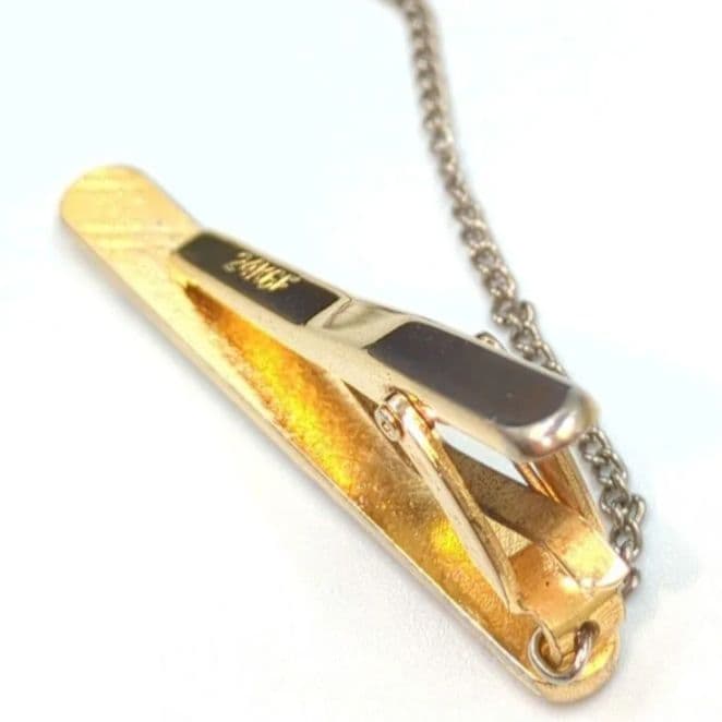 CHANEL　シャネル　ネクタイピン　ゴールド