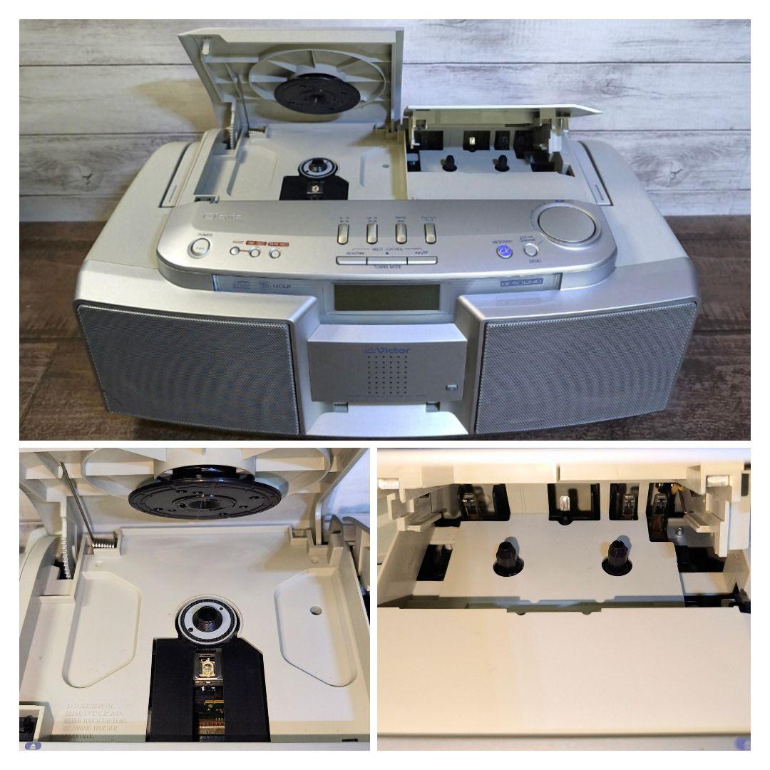 【動作確認済】Victor CD/MDポータブルシステム RC-T1MD-S