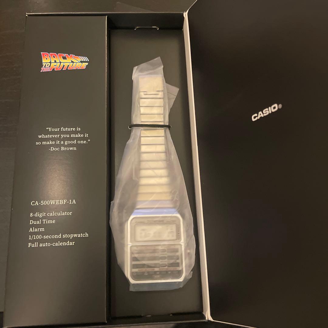 即日発送　カシオ バックトゥザフューチャーCA-500WEBF-1AJR