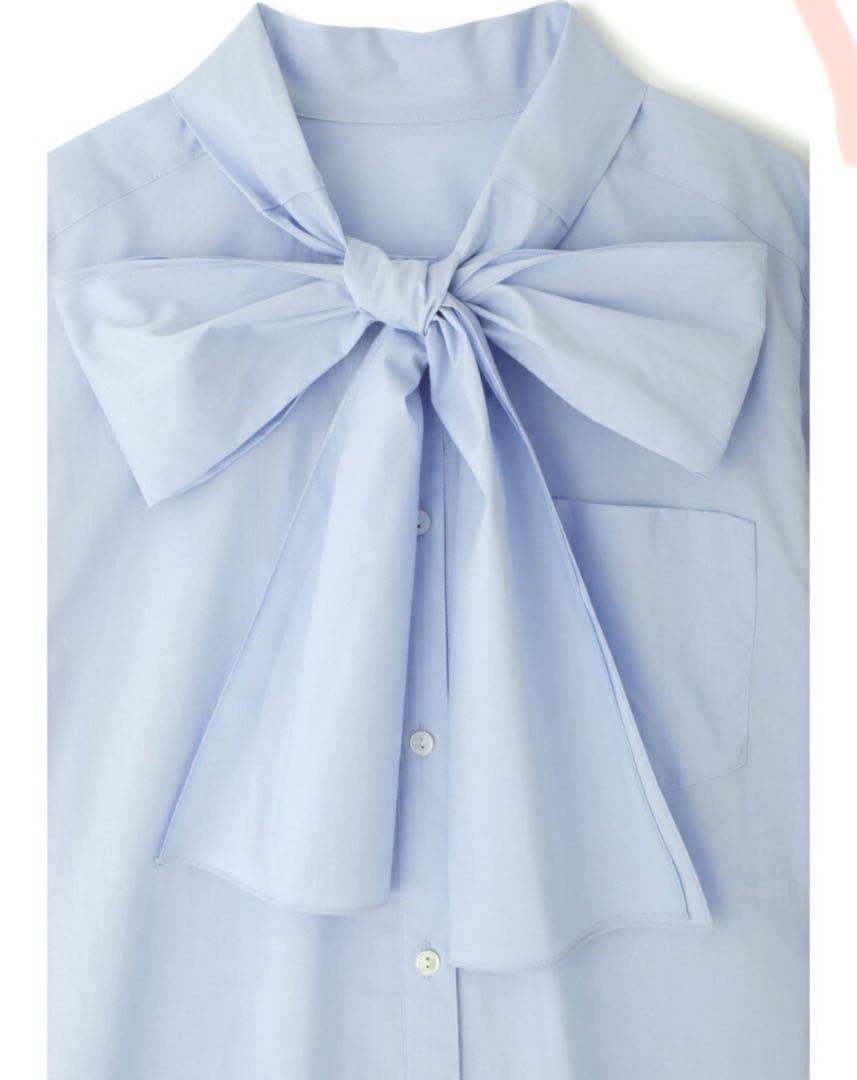 美品♡ジルスチュアート♡タイプライターボウシャツ♡ボウタイシャツブラウス