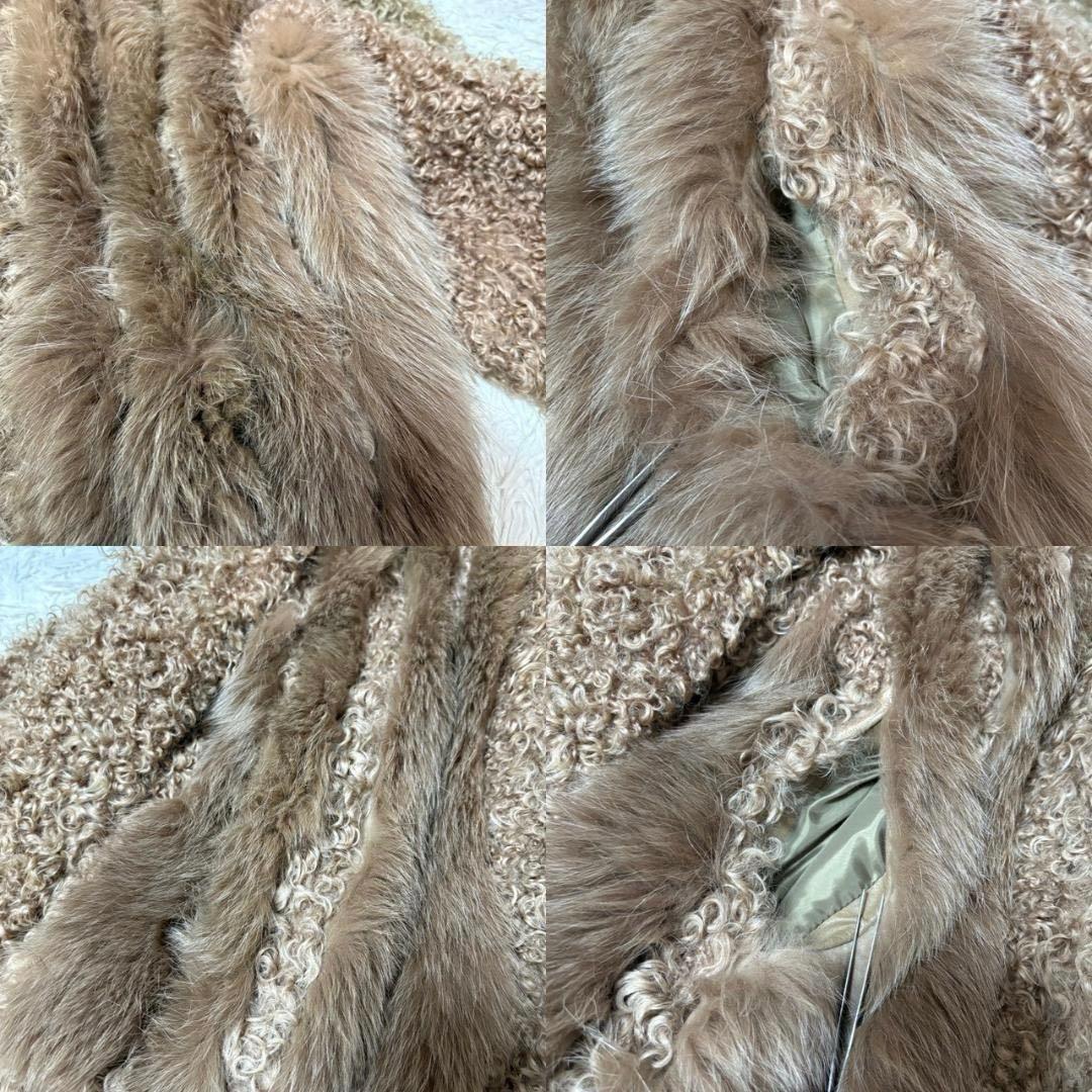 EMBA 　エンバ　ラムファー　×　フォックスファー　ジャケット　アウター