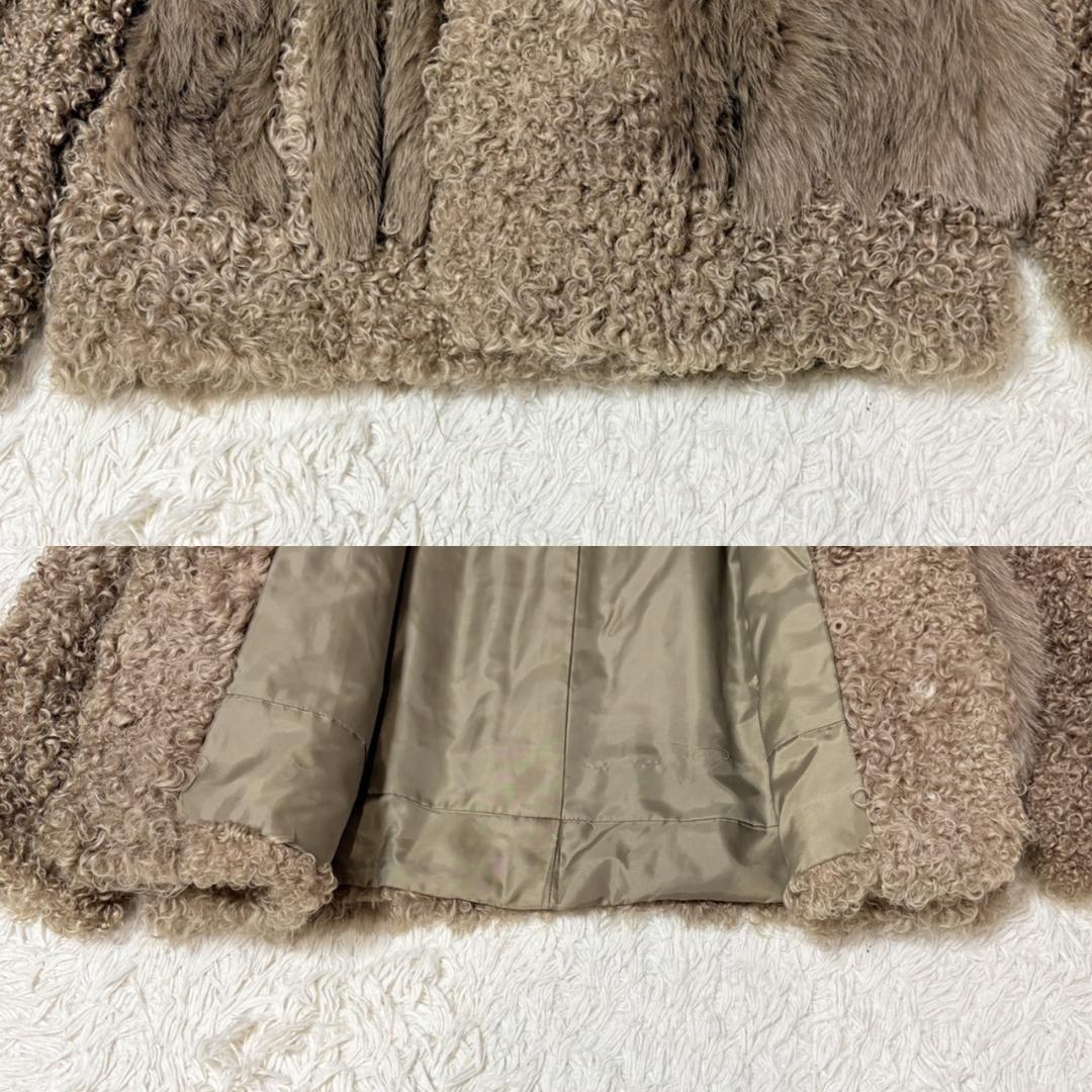 EMBA 　エンバ　ラムファー　×　フォックスファー　ジャケット　アウター