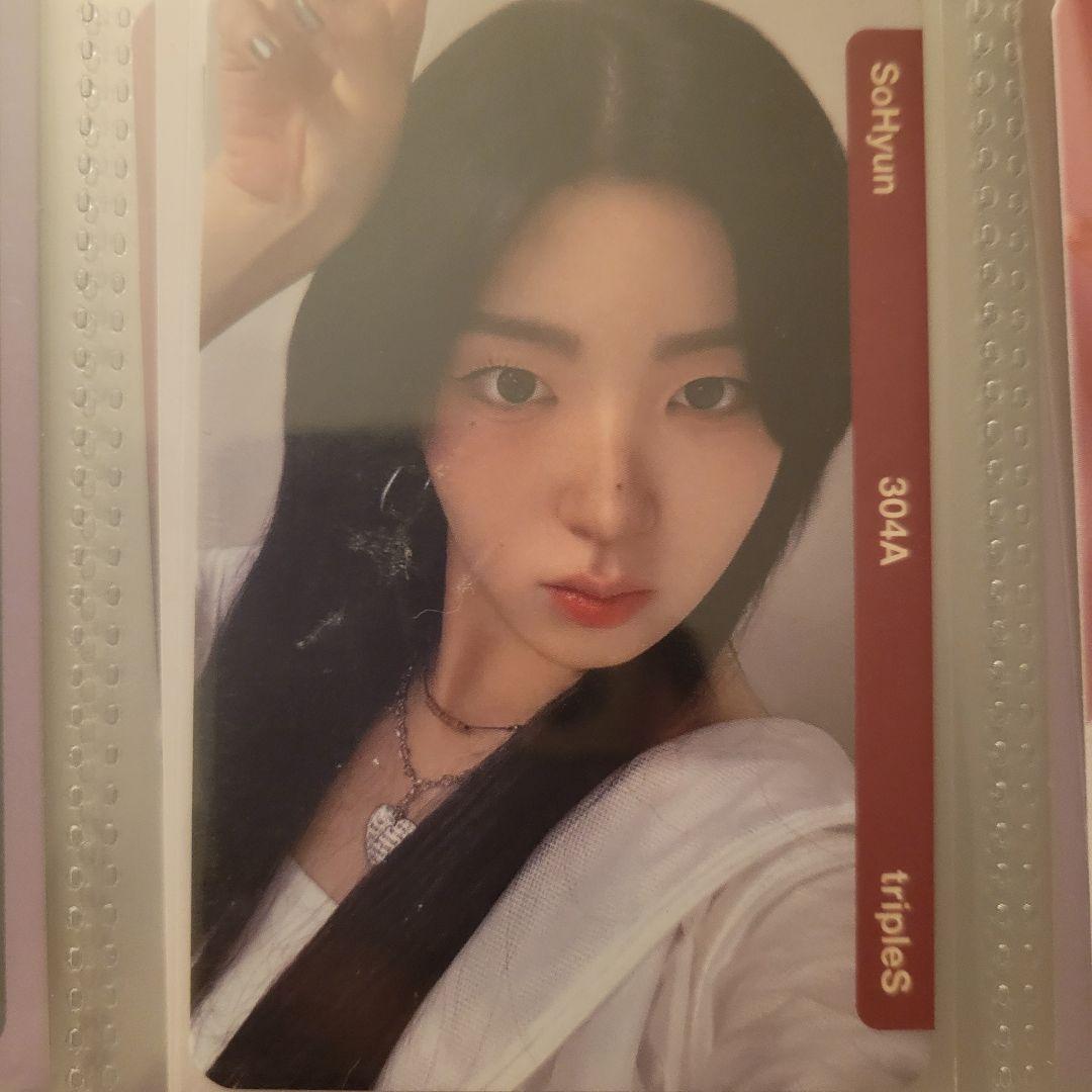 triples fc 継続特典 304a objekt トレカ ソヒョン 未使用