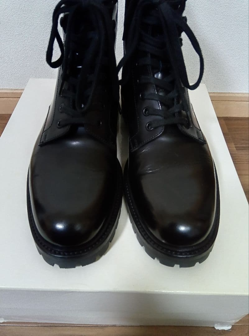 【美品】コモンプロジェクト　ブーツ　41　ブラック　黒　本革　イタリア製　高級