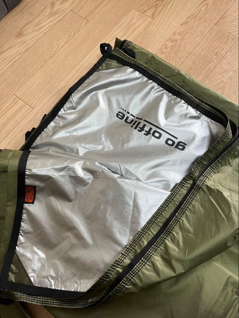 ブッシュメントラベルギア　サーモタープ4×4/olive(オリーブ)