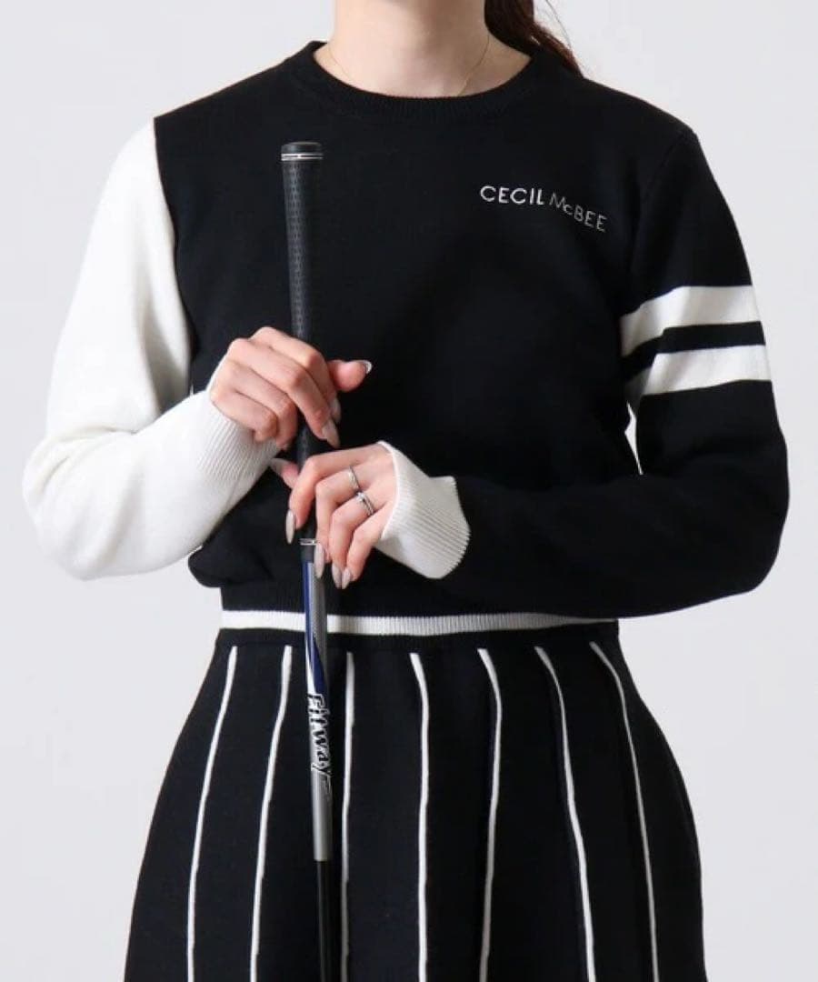 CECILMcBEEgreen セシルマクビーグリーン ゴルフ ニットセット