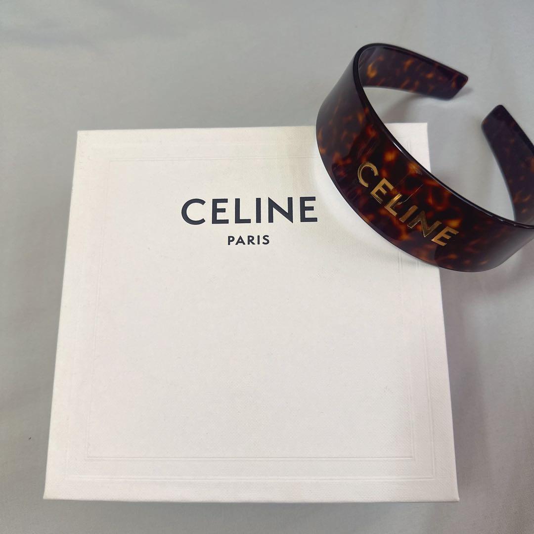 CELINE ヘアアクセサリー ヘッドバンド カチューシャ
