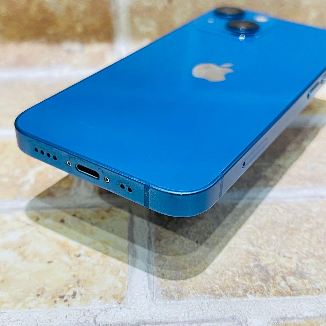SIMフリー iPhone13mini 128GB ブルー 電池良好