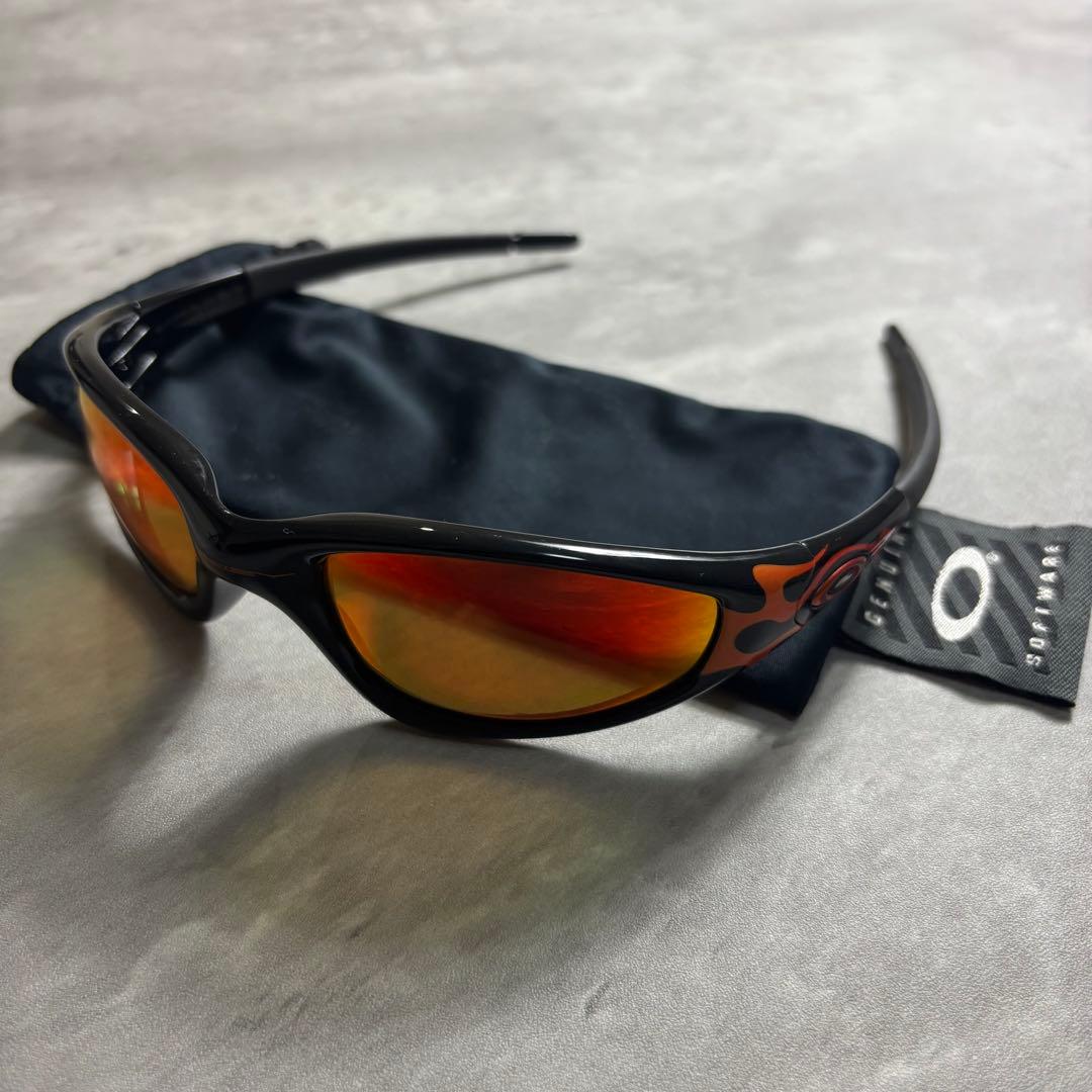 00s OAKLEY “STRAIGHT JACKET FIRE FRAME”