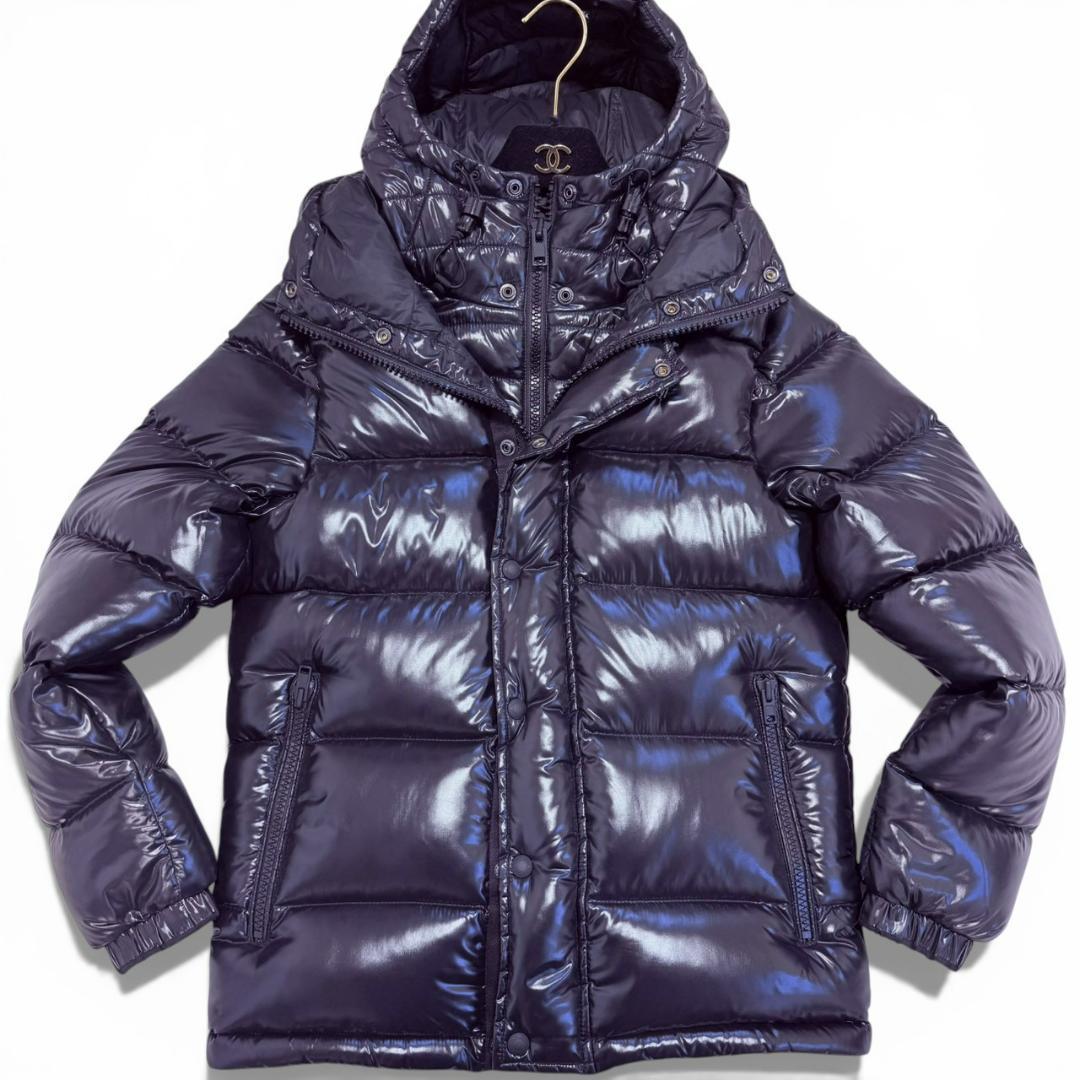 お*む様 【極美品】ポロラルフローレン シャイニーブラック ダウンジャケット ポ