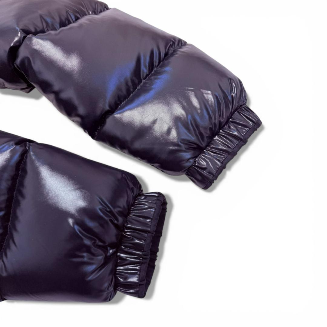 お*む様 【極美品】ポロラルフローレン シャイニーブラック ダウンジャケット ポ