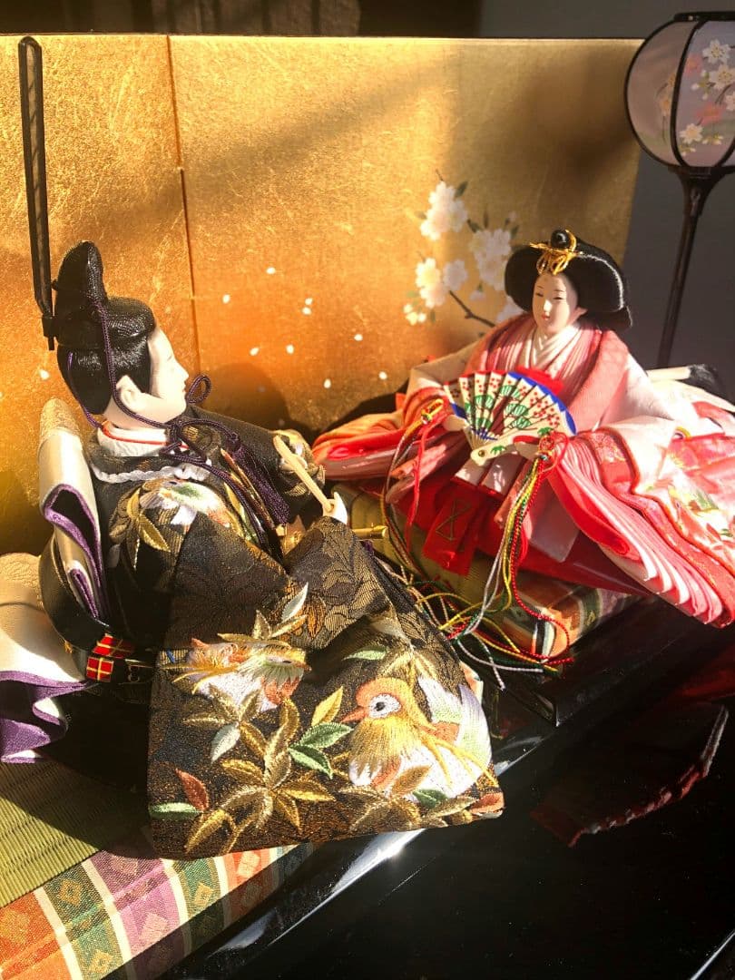 ⭐豪華西陣織 親王飾り 京人形師による着付けの有職雛⭐送料無料