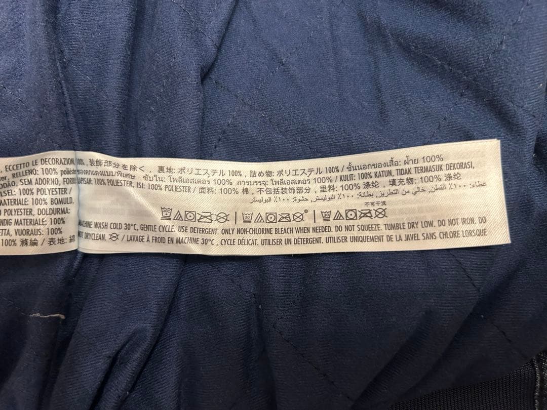 ディズニー　ミッキー ブルゾン デニム 切り替え ペアセット