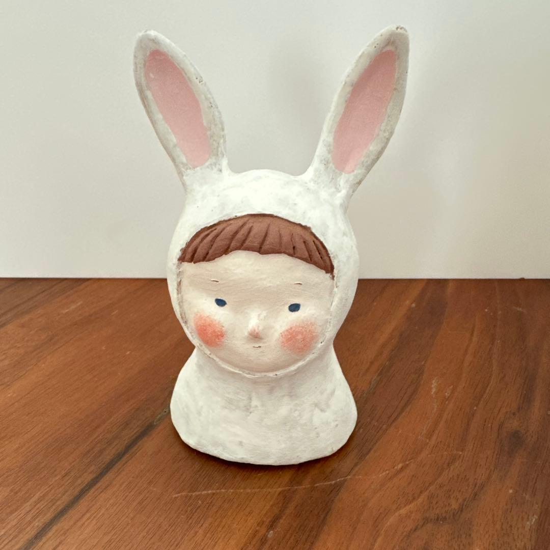 鈴木佳世　置物　アート　益子焼き