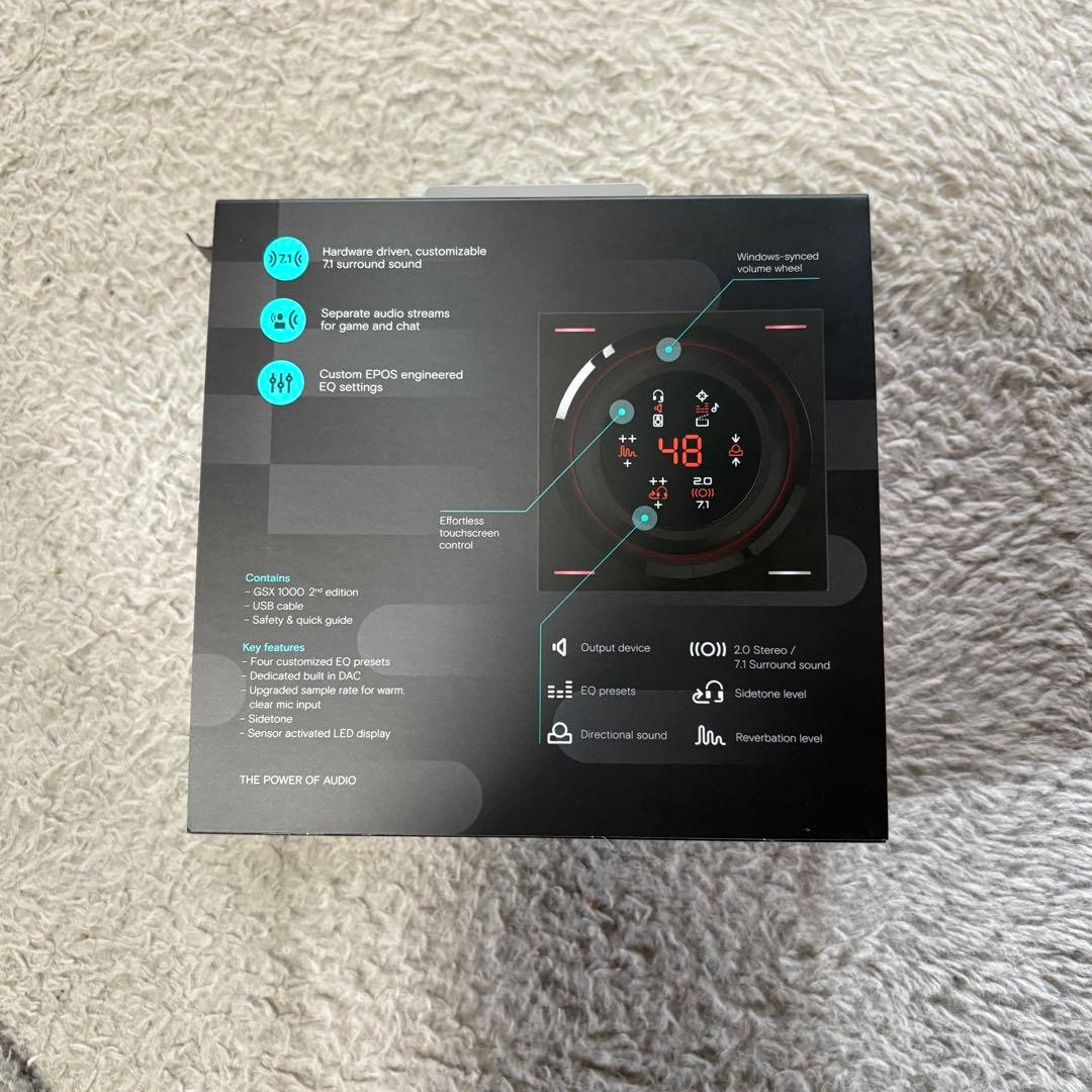 【中古】EPOS GSX 1000 2nd edition オーディオアンプ