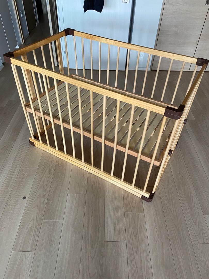 farska ベッドサイドベッド03 ベビーベッド ナチュラル