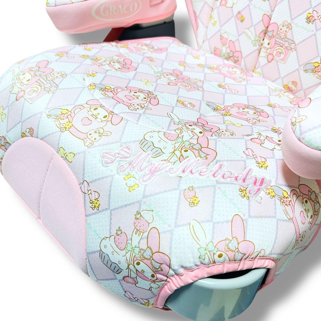 【廃盤レア】【超美品】GRACO×マイメロ ジュニアプラスDX ジュニアシート
