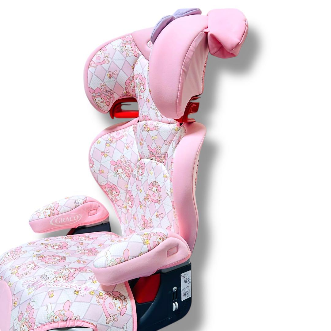 【廃盤レア】【超美品】GRACO×マイメロ ジュニアプラスDX ジュニアシート