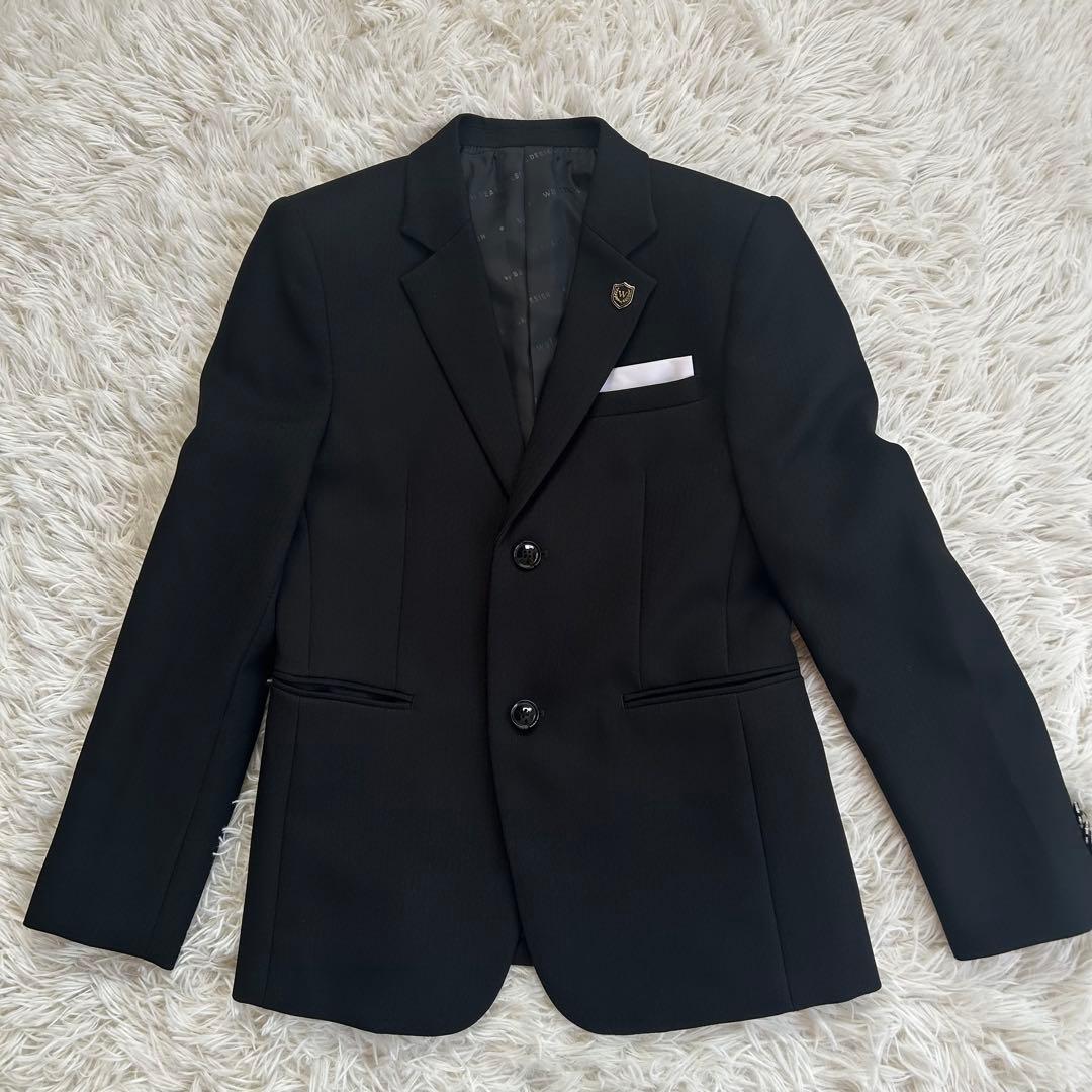 【美品】waltz by BEAMS DESIGN フォーマルスーツ 黒 150