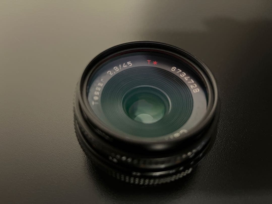 レンズ(単焦点) CONTAX Carl Zeiss Tessar 45mm F2.8 T*