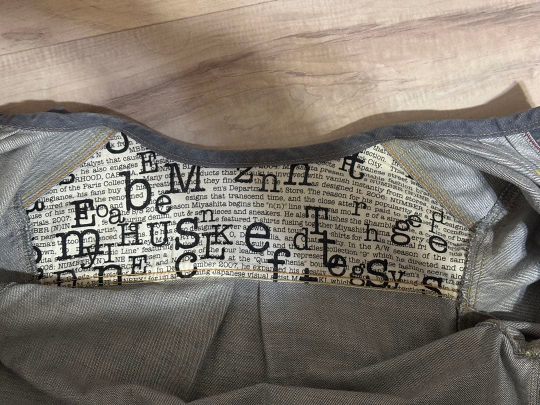 【美品】Levi's lefty jean ナンバーナイン　ジャケット