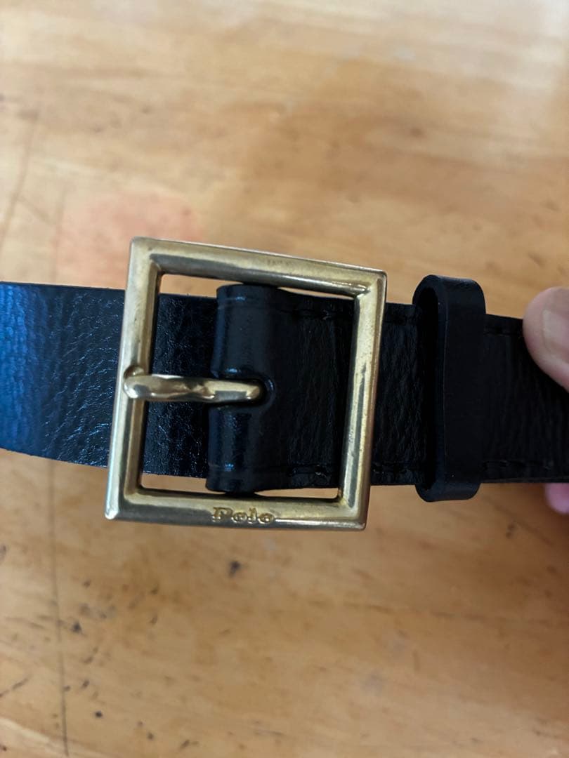 Polo Ralph Lauren ブラックレザー新品未使用