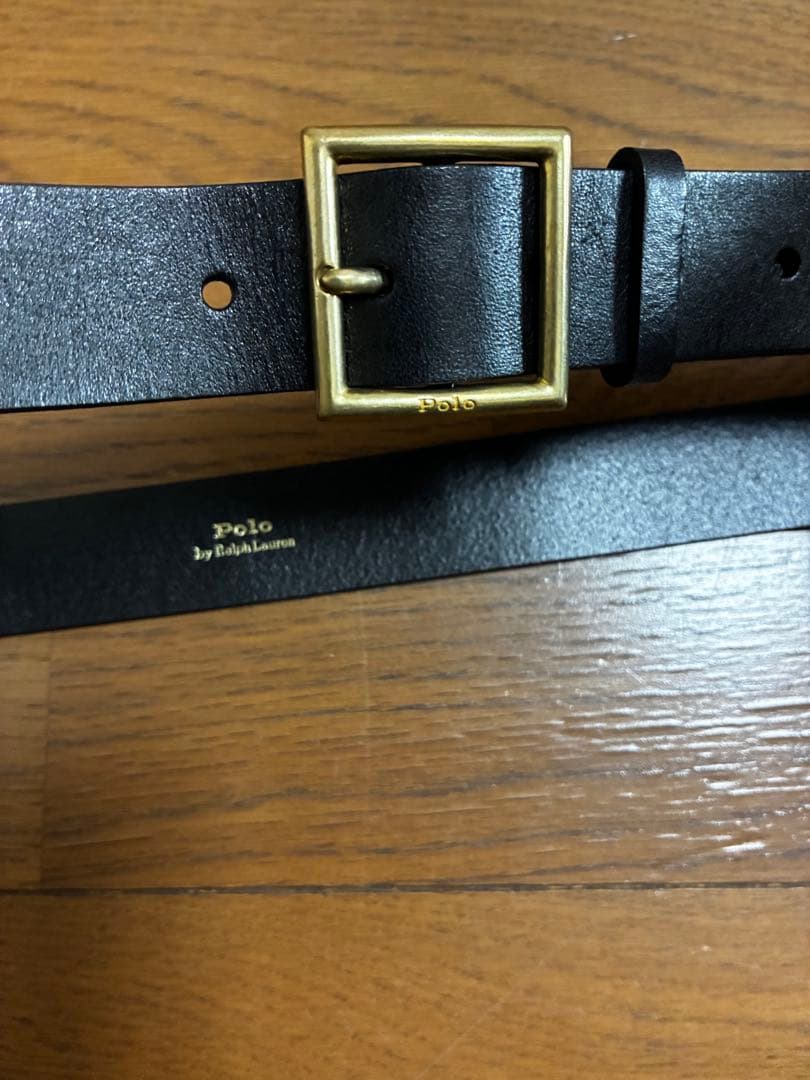 Polo Ralph Lauren ブラックレザー新品未使用