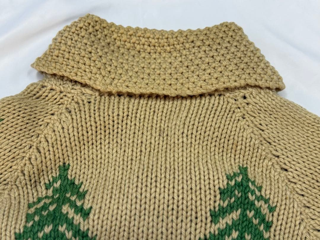 カウチンセーター　ビンテージ　古着　サイズL相当