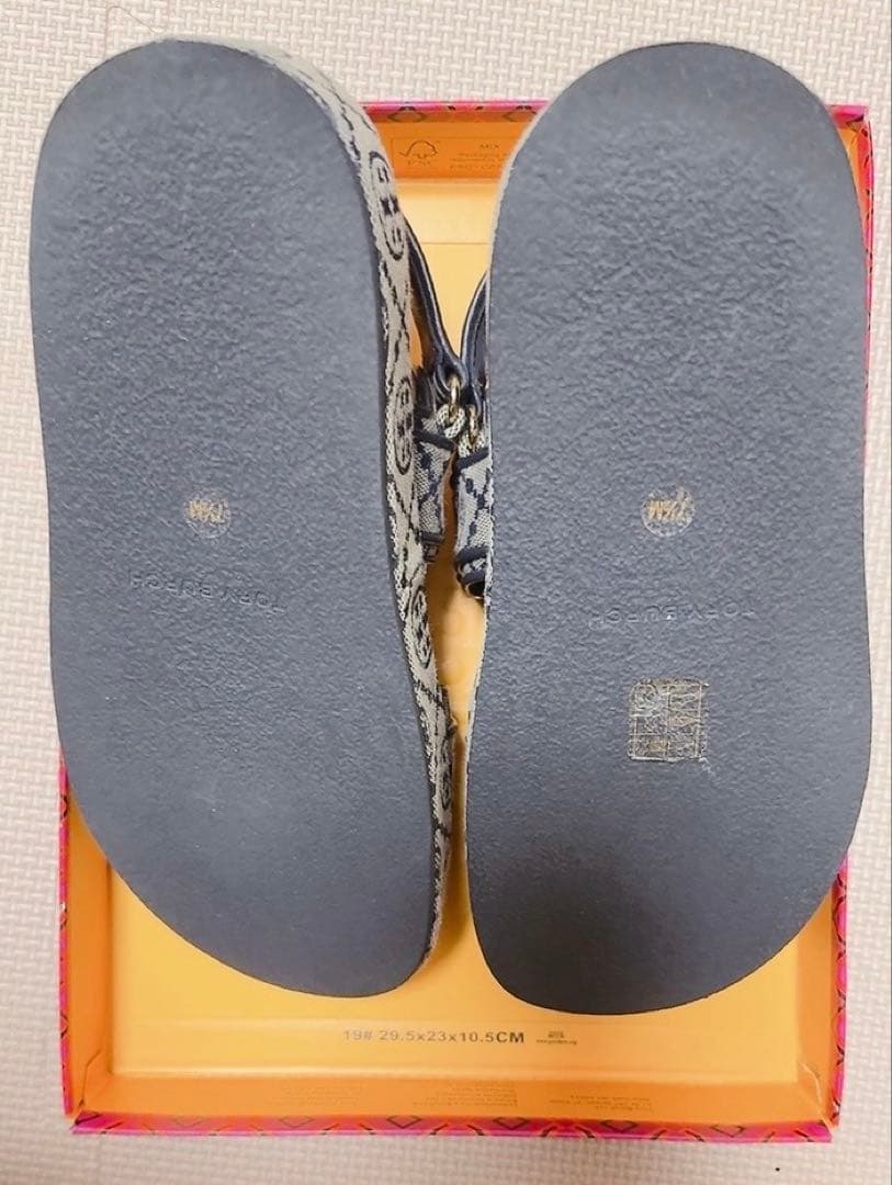 靴 Tory Burch T Monogram 7.5 US