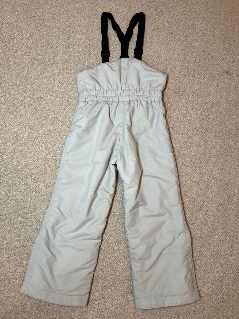 【美品】mont-bell（モンベル）子ども用 スノーウェア 120cm 赤