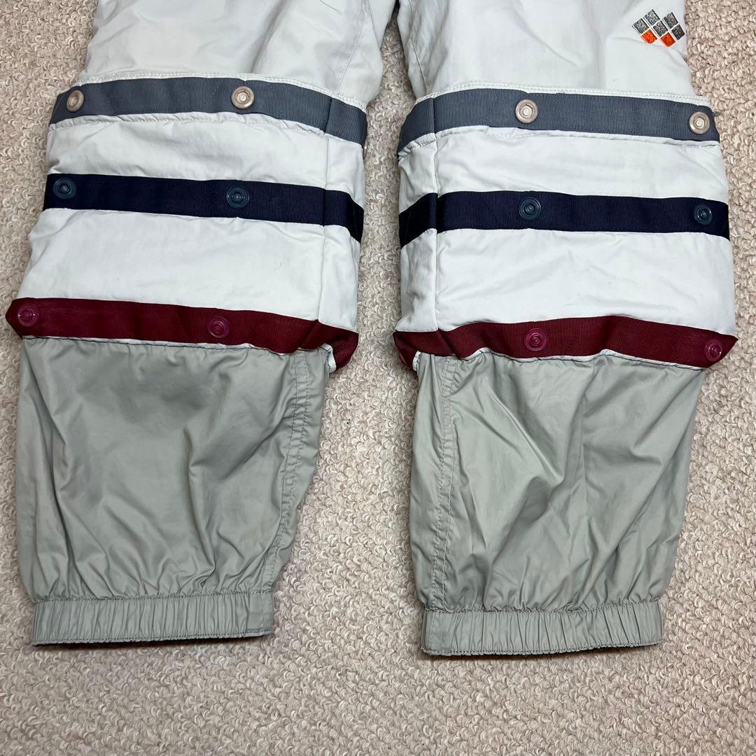 【美品】mont-bell（モンベル）子ども用 スノーウェア 120cm 赤