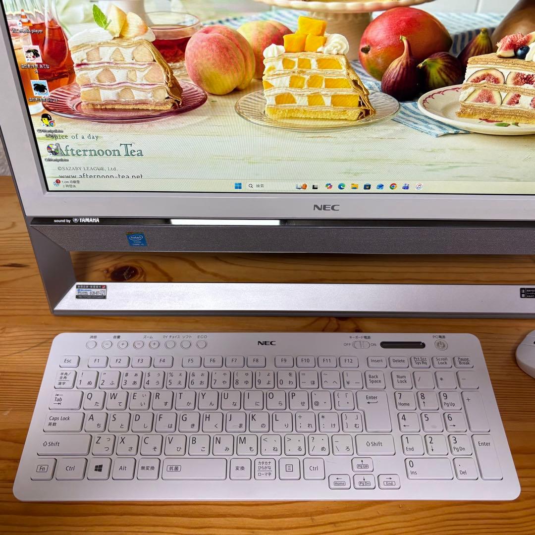 NEC 一体型パソコン・Windows 11・ Core i5 ・SSD搭載