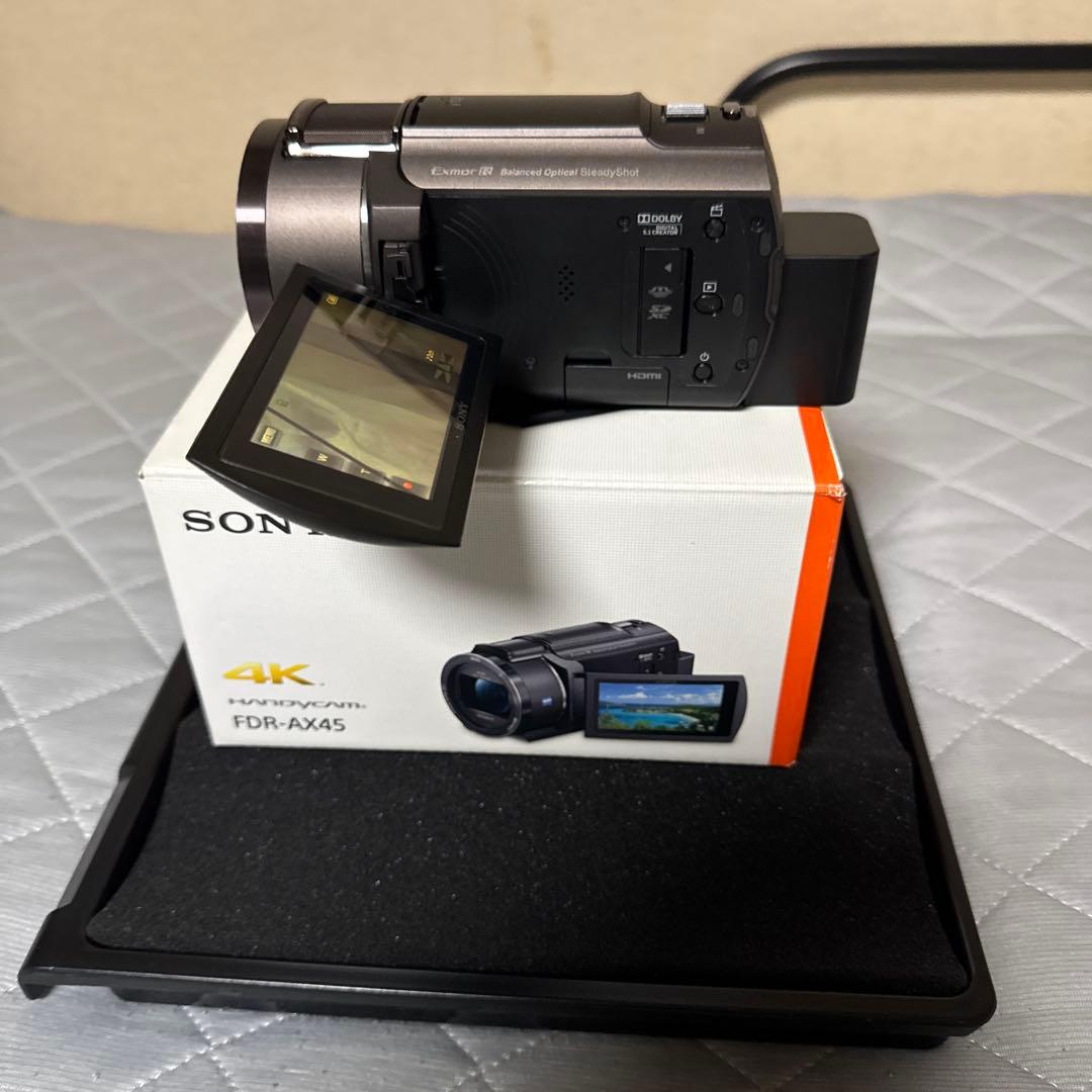 SONY 4K ハンディカム FDR-AX45 本体