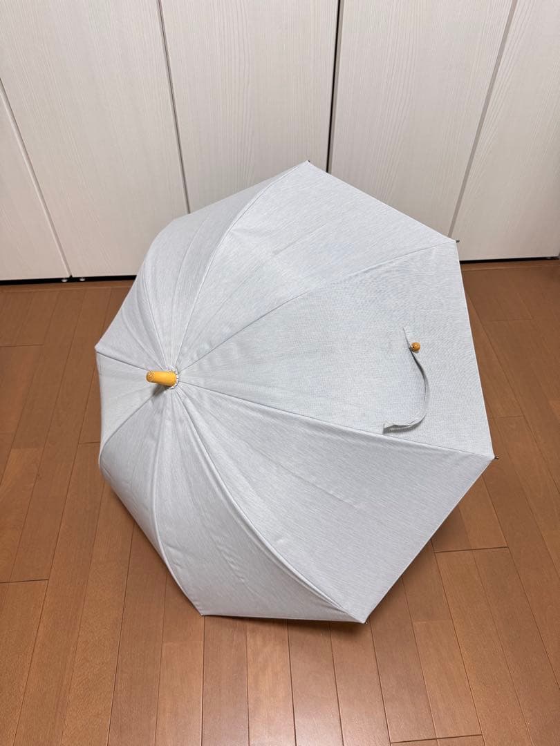 サンバリア100 長傘Sサイズ　mokuグレー