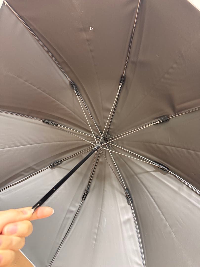 サンバリア100 長傘Sサイズ　mokuグレー