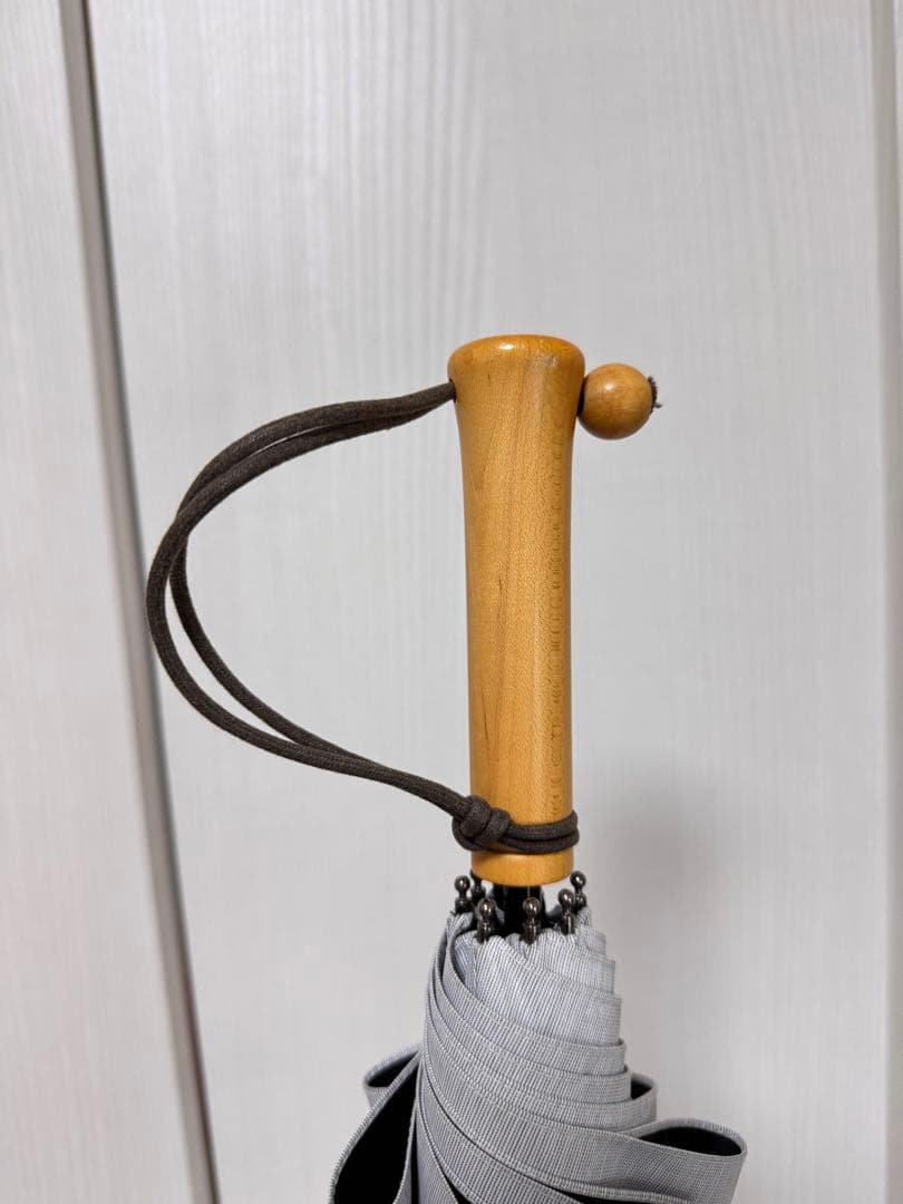 サンバリア100 長傘Sサイズ　mokuグレー