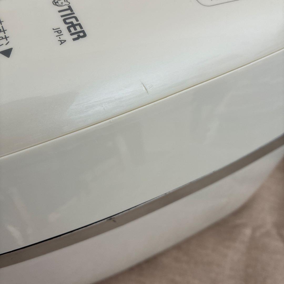 TIGER JP-A 100 オフホワイト 炊飯器 説明書付き