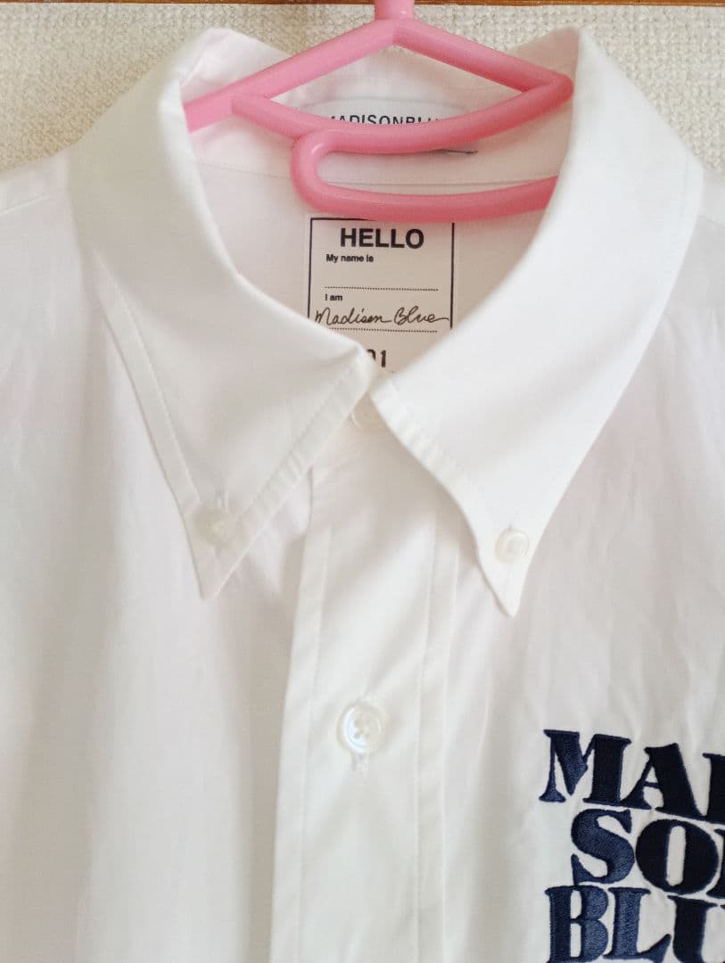 Yumi　マディソンブルー　B.D. シャツTYPEWRITER